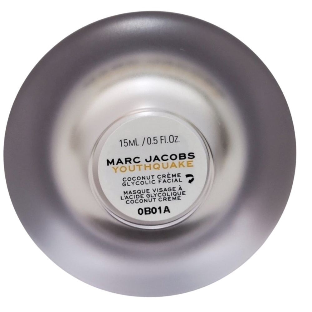 MARC JACOBS Youthquake Coconut Crème Glycolic Facial Mask Unisex NWOT NIB - Picture 2 of 6